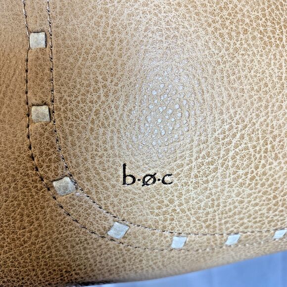 BOC Born Concept Hobo Shoulder Bag Tan pebbled faux leather Purse - Picture 3 of 14